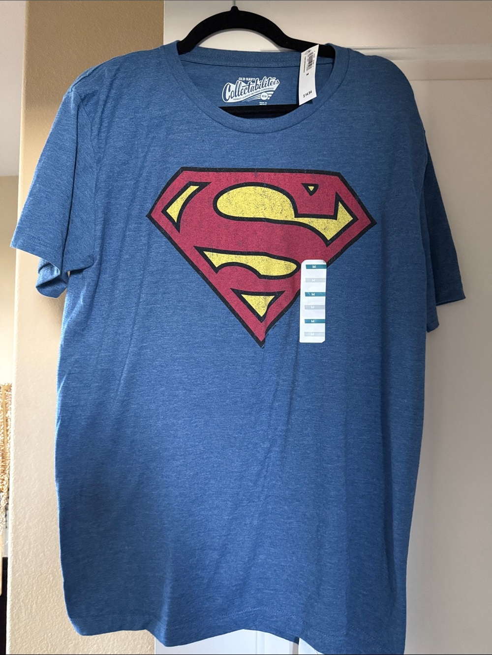 NWT Old Navy Collectibles Blue Superman Logo T-Shirt Medium